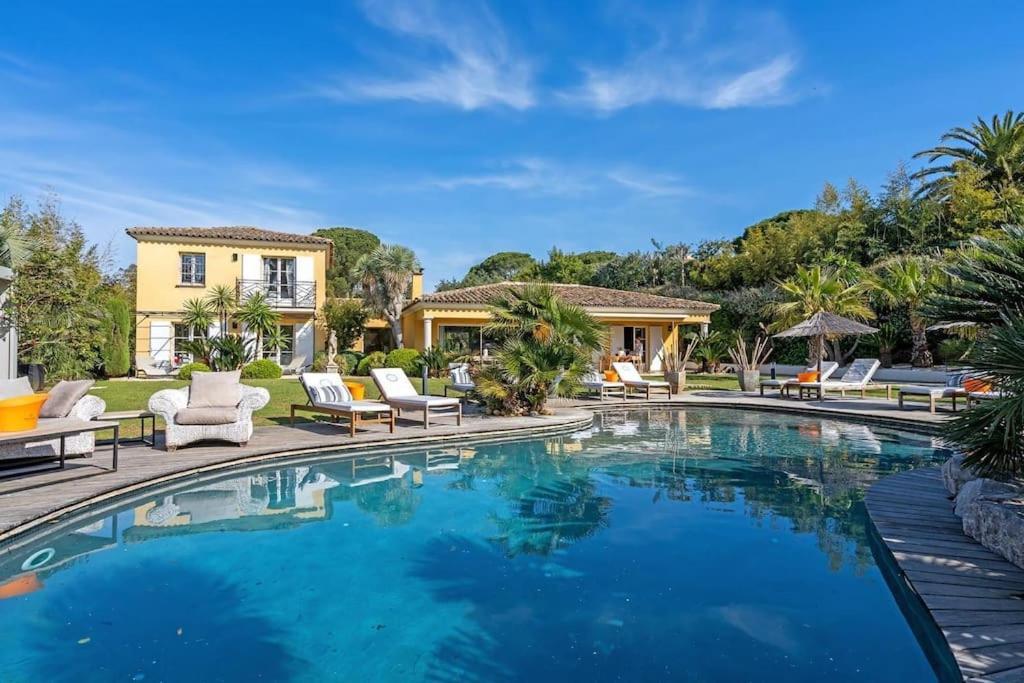 Grande Villa St-Tropez Area Avec Piscine Chauffee Gassin Buitenkant foto
